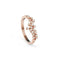 Mimosa Pink Gold and Diamond Ring
